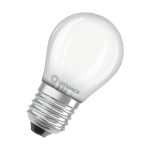 Ledvance LED Classic E27 Poire Filament Dépolie 1.2W 255lm - 840 Blanc Froid | Équivalent 25W