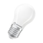 Ledvance Classic LED E27 Poire Dépolie 3.4W 470lm - 827 Blanc Très Chaud | Dimmable - Équivalent 40W