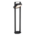 Nordlux Saulio Lampadaire extérieur Aluminium Noir 4.45W 370lm - 830 Blanc Chaud | IP44 - Solar