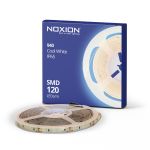 Noxion Rubans LED Naga 5 Mètre 24V - 120LEDs/m - 9.6W/m - 940 Blanc Froid | 8mm - IP65 - Meilleur Rendu Des Couleurs - SMD2835