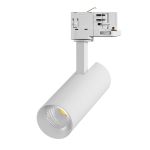 Noxion Spot LED Sur Rail 3 Phases  Ecowhite Aluminium Blanc 10W 920lm 36D - 840 Blanc Froid