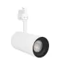 Ledvance Spot LED sur rail D85 Blanc 25W 1500lm 15-55D - 840 Blanc Froid | Mechanical Zoom - Dimmable