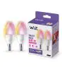 Pack duo 2x WiZ Smart LED E14 Bougie Dépolie 5W 470lm | Meilleur Rendu Des Couleurs - Dimmable - Équivalent 40W