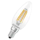 Ledvance Classic LED E14 Bougie Filament Claire 3.4W 470lm - 827 Blanc Très Chaud | Équivalent 40W