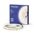 Noxion Rubans LED Naga 5 Mètre IP20 SMD2835/120 24V 9.6W/m 965 /8mm/50mm + DC Câble