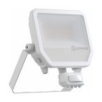 Ledvance LED Floodlight Aluminium Wit 41W 6000lm 100D - 840 Koel Wit | IP65 - Bewegings- En Lichtsensor - Symmetrisch