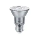 Philips Master Value LED Lamp Reflector E27 PAR20 6W 540lm 25D - 940 Koel Wit | Beste Kleurweergave - Dimbaar - Vervangt 50W