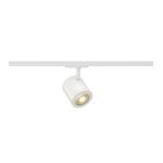 SLV Spot Sur Rail Enola C Rail Monophasé Aluminium Blanc Rond 11W 1040lm 35D - 830 Blanc Chaud
