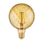 Osram Vintage 1906 LED E27 Pine Filament Dorée 4.5W 470lm - 825 Blanc Très Chaud | Équivalent 40W