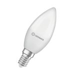 Ledvance Classic LED E14 Bougie Dépolie 4.9W 470lm - 827 Blanc Très Chaud | Équivalent 40W