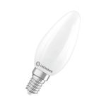 Ledvance Classic LED E14 Bougie Dépolie 3.4W 470lm - 827 Blanc Très Chaud | Dimmable - Équivalent 40W