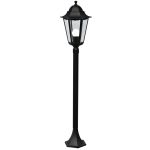 Nordlux Cardiff LED Lampadaire extérieur Aluminium Noir | Convient pour 1x E27