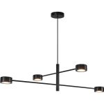 Nordlux Suspension luminaire Clyde 20W 827 350lm 120D Noir - Métal | Dimmable - Blanc Très Chaud