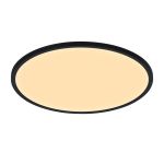 Nordlux Hublot LED Oja 60 38W 830 3000lm Noir IP20 | Dimmable 3 niveaux - Blanc Chaud