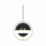 Nordlux Tavia Suspension Luminaire Métal Noir | Convient pour E27