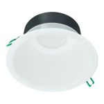 Philips Downlight LED Coreline DN142B Aluminium Blanc 11W 1200lm 60D - 840 Blanc Froid | Diamètre 155mm - IP54 - Blanc Réflecteur