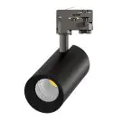 Noxion Spot LED Sur Rail 3 Phases  Ecowhite Aluminium Noir 30W 3210lm 36D - 840 Blanc Froid | UGR <19