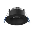 Noxion Spot LED Ares Profond ring Noir 6W 540lm 927-940 3CCT - avec Inner Cercle  Noir | Diamètre 68mm