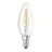 Osram Classic LED E14 Bougie Filament Claire 4W 470lm - 827 Blanc Très Chaud | 3 Step Dim - Équivalent 40W