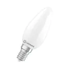 Ledvance Classic LED E14 Bougie Dépolie 3.4W 470lm - 827 Blanc Très Chaud | Dimmable - Équivalent 40W