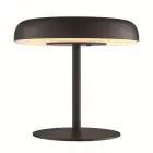 Nordlux Lampe De Chevet Solar Elmer Batterie Noir 2W 100lm - 830 Blanc Chaud | 3 Niveaux De Gradation Dimmable 