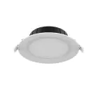 Noxion Downlight LED Hera Plat Encastré Blanc 9W 900lm 80D - 827-830-840 CCT | 132mm - Diamètre 120mm
