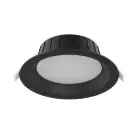 Noxion Downlight LED Hera Moyen Encastré Noir 21W 2400lm - 827-840 CCT | 226mm - Diamètre 200mm