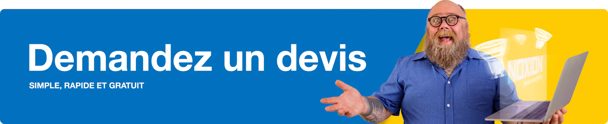 demande devis d'&eacute;clairage