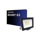 Noxion LED Floodlight Beamy G3.1 Zwart 30W 3300lm 110D - 830 Warm Wit | IP65 - Symmetrisch 