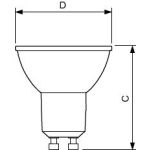 Philips Corepro LED Spot GU10 PAR16 4.6W 390lm 36D - 840 Koel Wit | Vervangt 50W