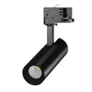 Noxion LED Railspot 3-Fase Ecowhite Aluminium Zwart 10W 920lm 36D - 840 Koel Wit