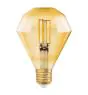 Osram Vintage 1906 LED E27 Peer Filament Goud 4.5W 420lm - 825 Zeer Warm Wit | Vervangt 40W