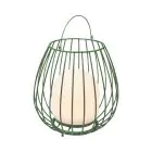 Nordlux Tafellamp Jim To-Go Portable Accu Metaal Groen 3W 300lm - 827 Zeer Warm Wit | 3-Staps Dimbaar 